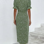 Sierra | Short Sleeve Floral Print Dress
