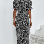 Sierra | Short Sleeve Floral Print Dress