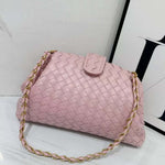 Meline Woven Chain Bag