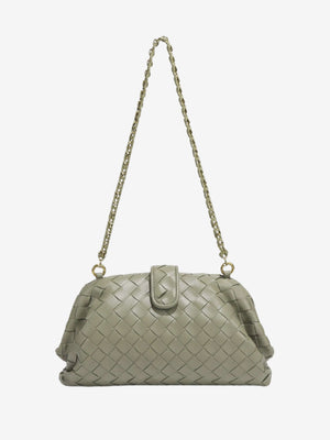 Meline Woven Chain Bag