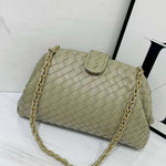 Meline Woven Chain Bag