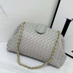 Meline Woven Chain Bag