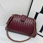 Meline Woven Chain Bag