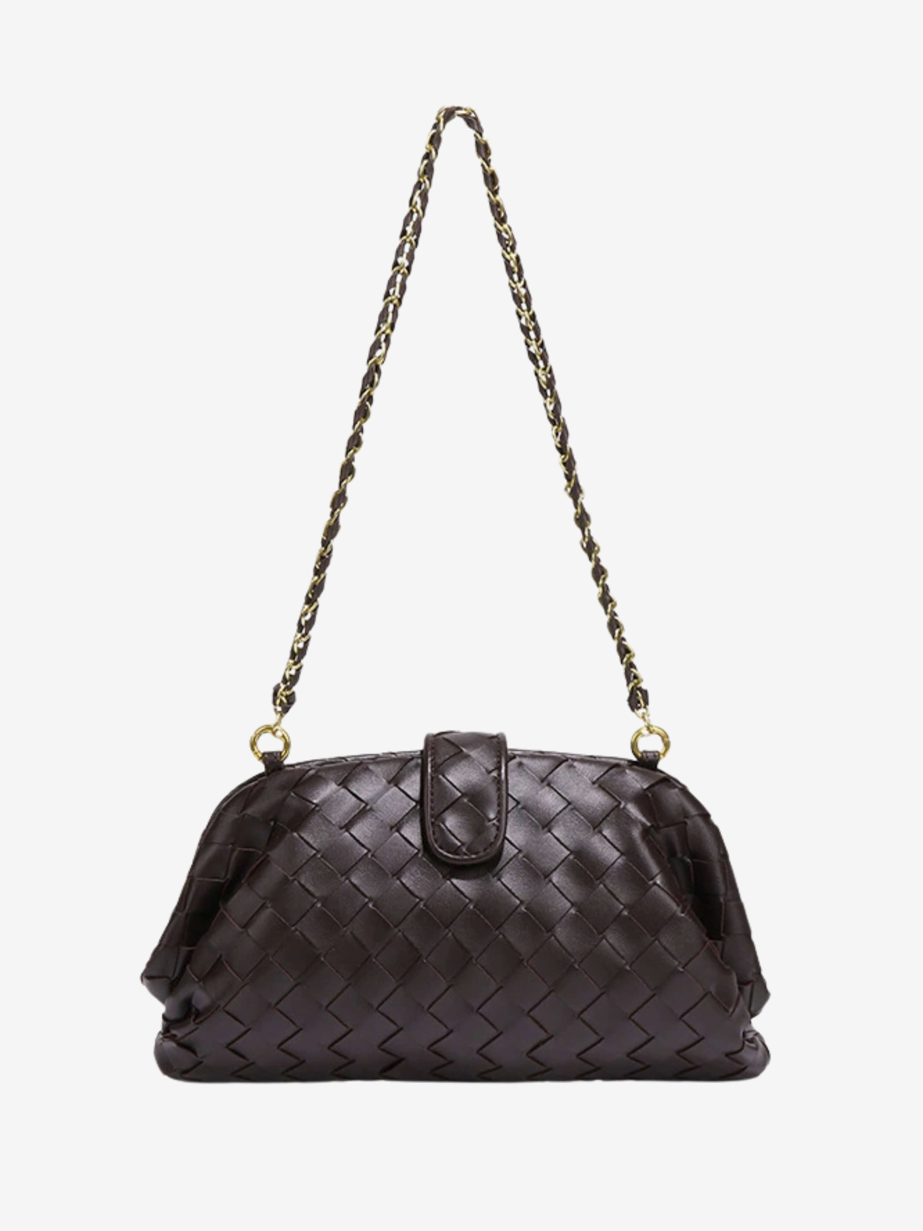 Meline Woven Chain Bag