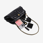 Meline Woven Chain Bag
