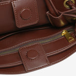 Sabine Woven Suede Bag Small