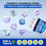 Magnesium Complex 1000mg 8 Elemental Magnesium Supplement