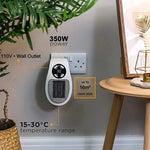 Portable Electric Heater – Wall-Mounted Warm Air Blower for Home