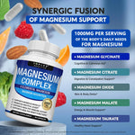 Magnesium Complex 1000mg 8 Elemental Magnesium Supplement