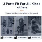 Electric Pet Nail Grinder With LED Light – Rechargeable Professional Dog & Cat Nail Clipper Grooming Tool