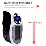 Portable Electric Heater – Wall-Mounted Warm Air Blower for Home