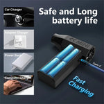 130000RPM Mini Electric Air Duster Rechargeable Portable Fan