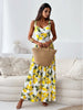 Lucia Backless Pleated Maxi Dress