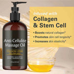 240ml Anti-Cellulite Massage Oil with Collagen & Stem Cells