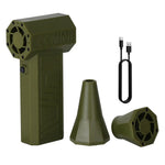 130000RPM Mini Electric Air Duster Rechargeable Portable Fan