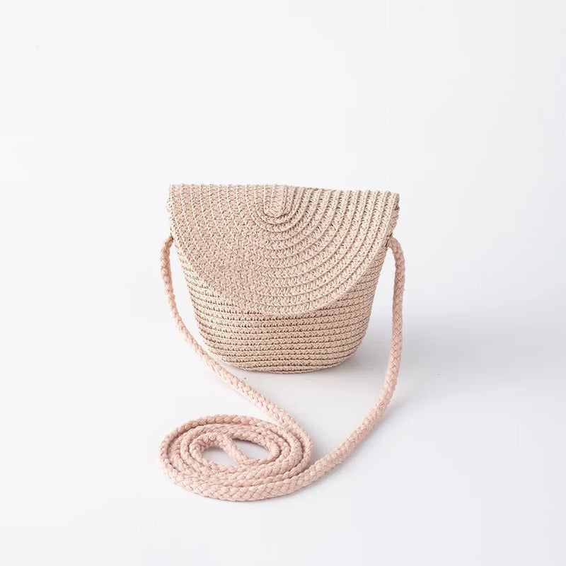 Bolsa De Praia Arabella Compra & Pronto Rosa 18x15cm 