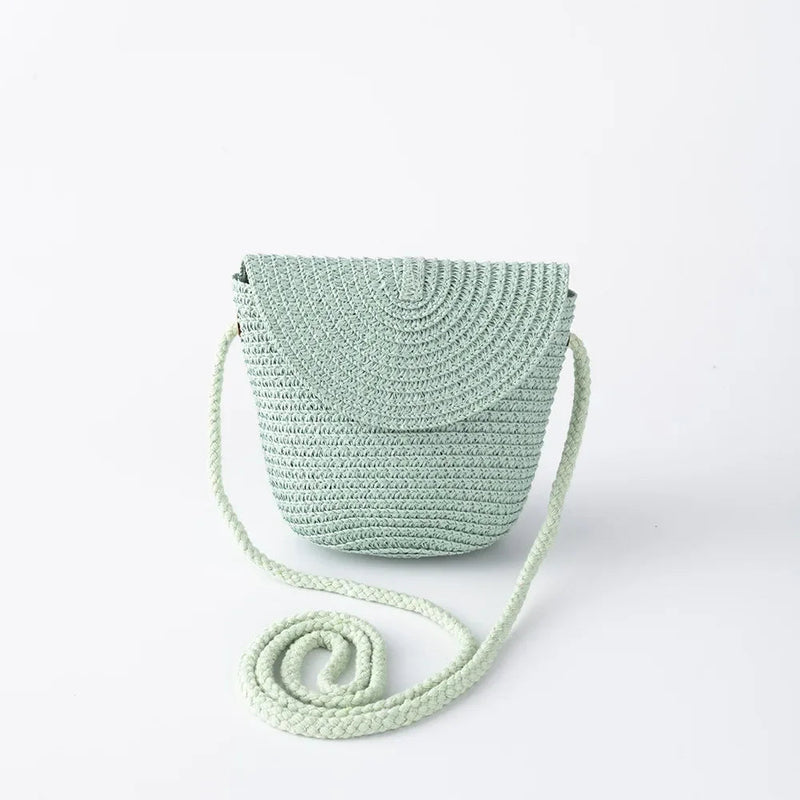 Bolsa De Praia Arabella Compra & Pronto Verde 18x15cm 