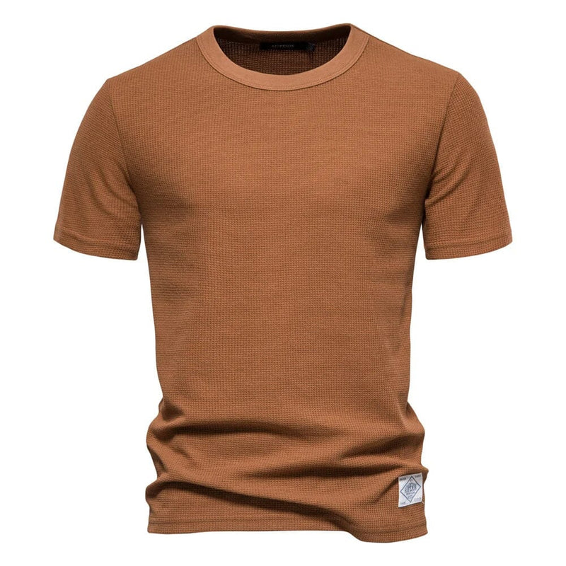 Camisa Masculina Básica Sr Sigma Marrom P 