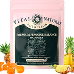 Transform Your Feminine Health - Vital Source Feminine Balance Gummies - Hawaiian Pineapple 60 Gummies